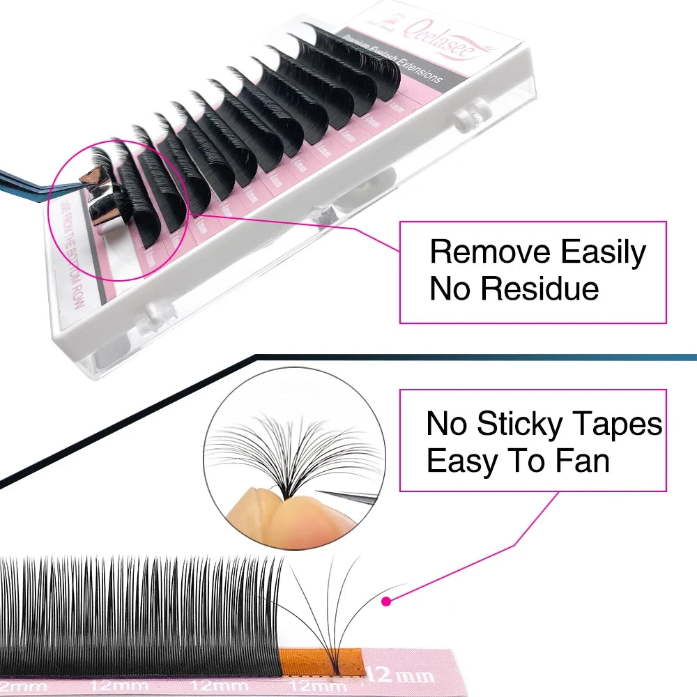 Easy Fan Volume Lash Extensions