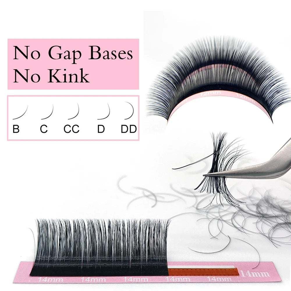 Easy Fan Volume Lash Extensions