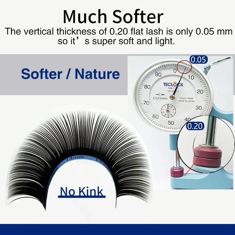 Lashonly Ellipse Flat Eyelash Extensions