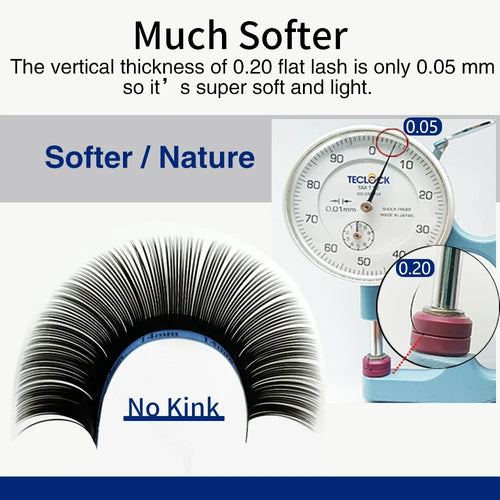 Lashonly Ellipse Flat Eyelash Extensions